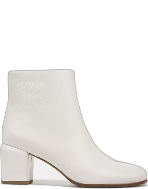 Maggie Leather Zip Ankle Bootie