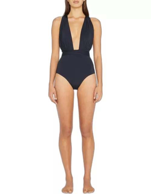 Chic Convertible One-Piece Swimsuit