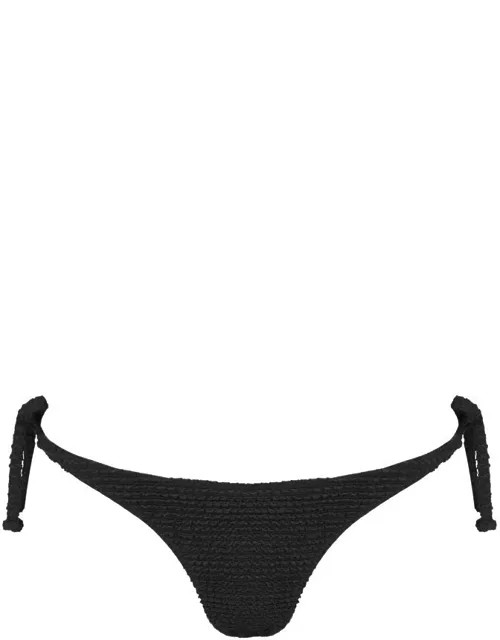 KORAL Ezra Reversible Bikini Bottom - Black