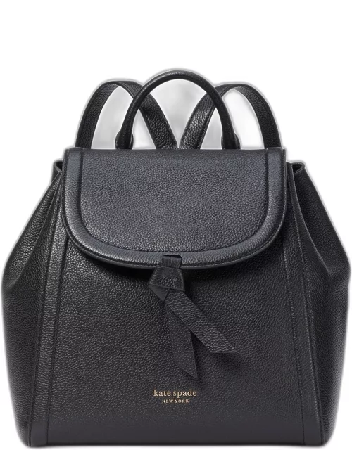 Kate Spade Knott Medium Flap Backpack, Black, One