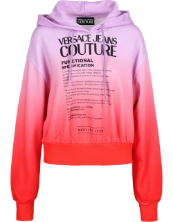 Versace Jeans Couture Logo Lettering Cotton Hoodie