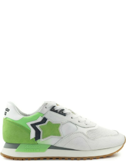 Atlantic Stars Draco White Green Grey Sneaker