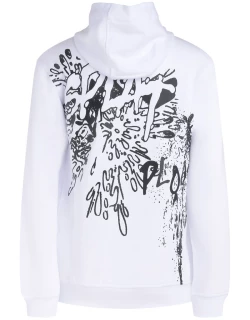 Comme des Garçons Shirt Hooded Sweatshirt With Back Print