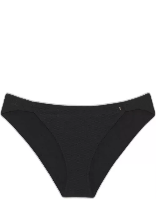 ANINE BING Riza Bikini Bottom in Black