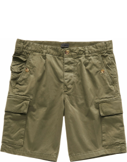 Blauer Bermuda Shorts With Cargo Pockets