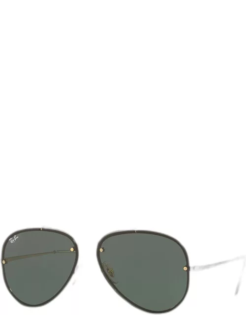 RB3584 Aviator Sunglasses, Gold