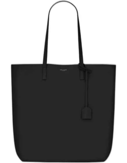 Shopping North- South Toy Tote Bag in Smooth Leather