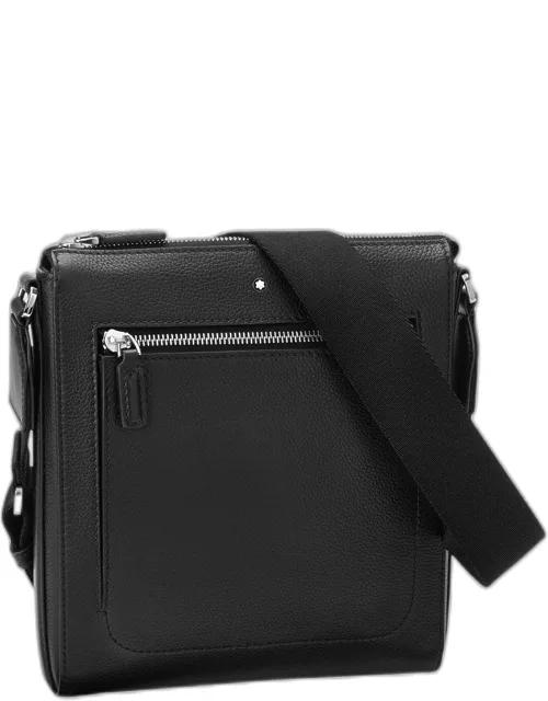 Men's Meisterstuck Small Soft Grain Leather Shoulder Bag