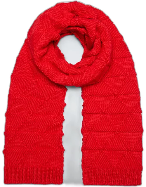 Single Crochet Knit Wool Scarf