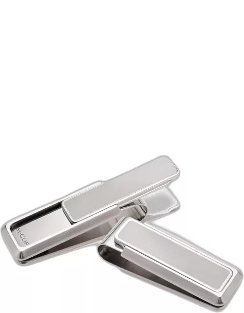 Stainless Brushed Polished Money Clip