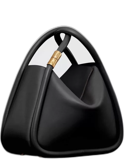 Wonton 25 Leather Top Handle Bag