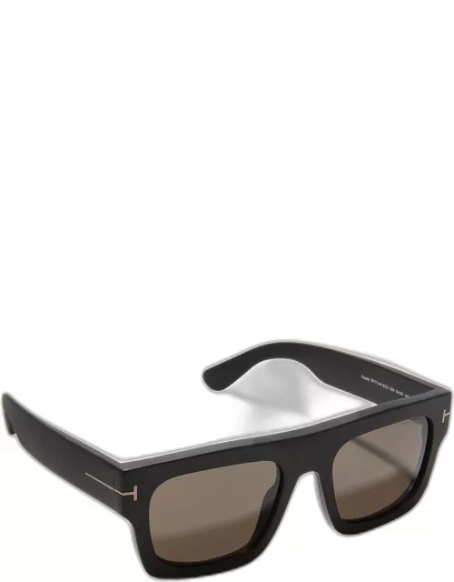 Fausto Square Plastic Sunglasse