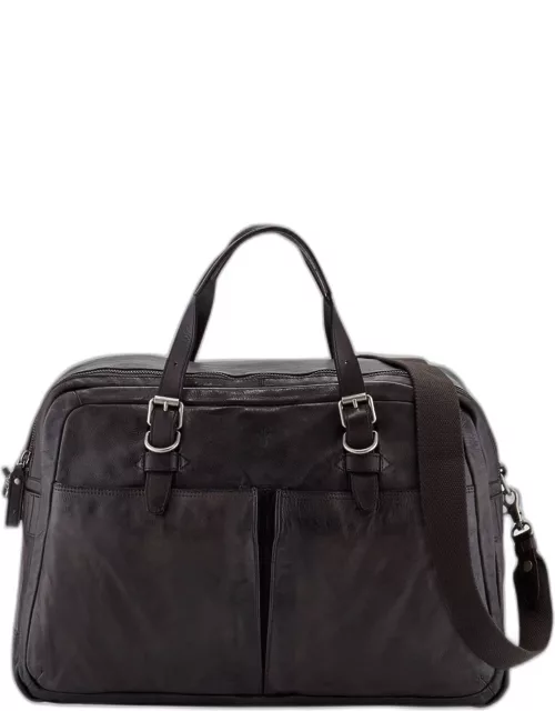 Men's Murray Leather Duffel Bag