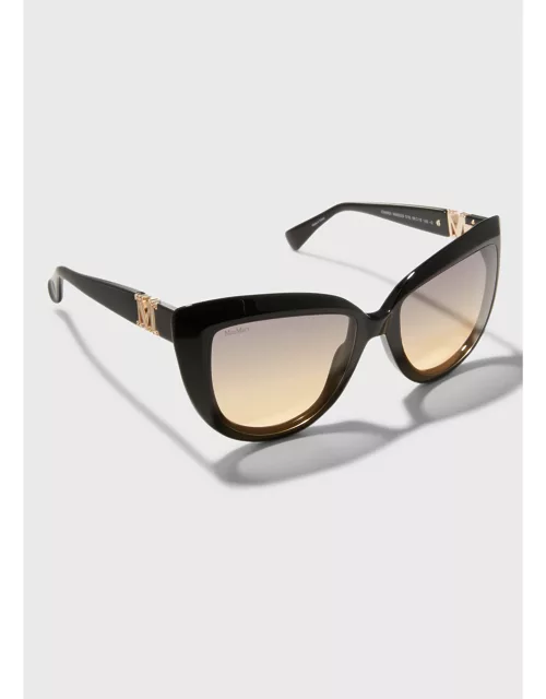 Emme Plastic Cat-Eye Sunglasse