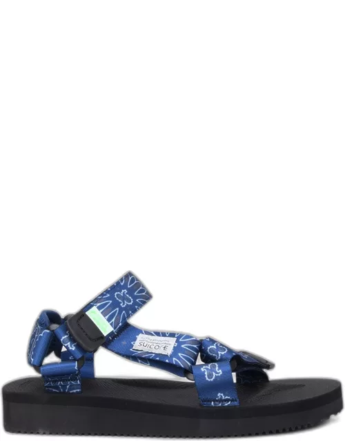 SUICOKE Depa Cab Pt02 Sandal In Blue Nylon