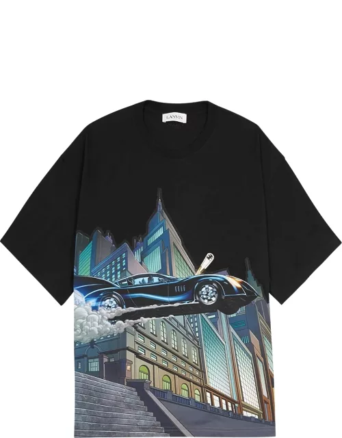 X Batman printed cotton T-shirt