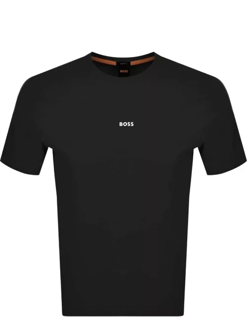 BOSS TChup Logo T Shirt Black