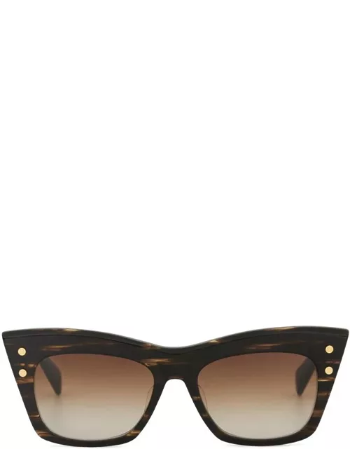 BALMAIN Bps101 Sunglasses - Brown