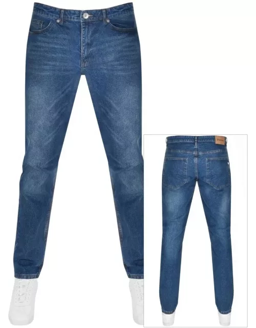 Farah Vintage Elm Stretch Jeans Blue