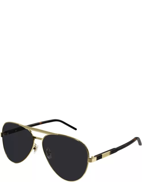 Gucci GG1163S 001 Sunglasses Brown