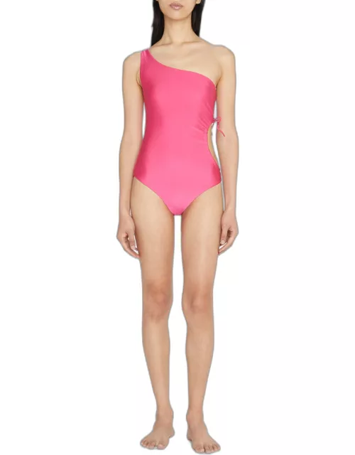 Sena Cutout Asymmetric One-Piece Swimsuit