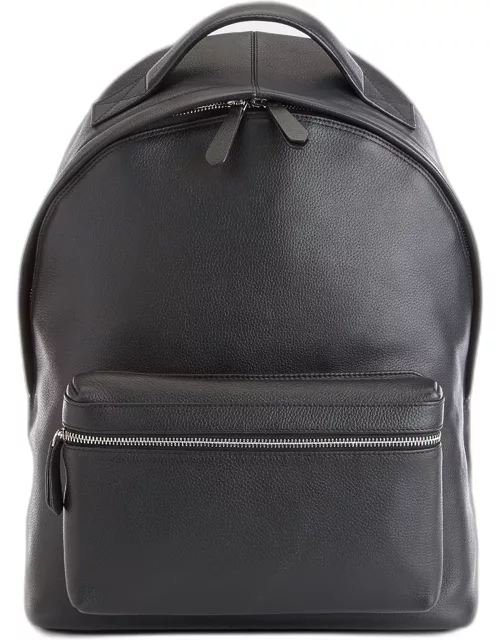 Personalized Leather Executive 13" Laptop Backpack