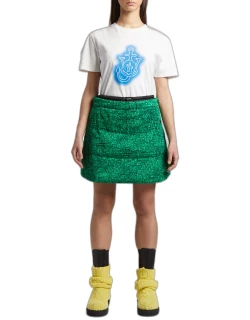 1 Moncler JW Anderson Printed Puffer Mini Skirt