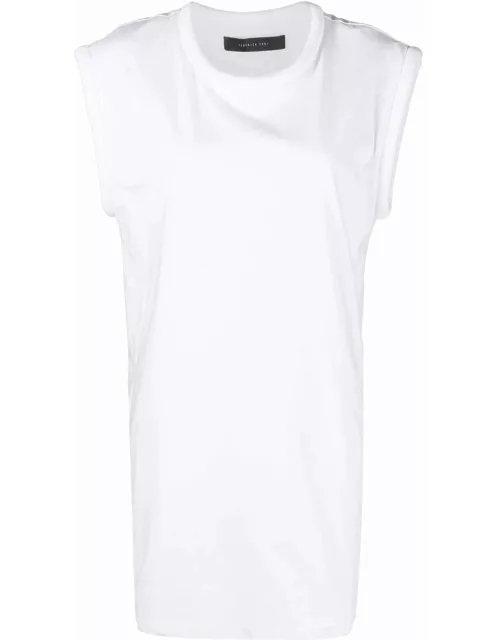 White T-shirt Dres