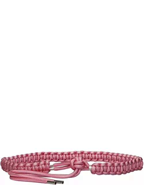 Isabel Marant Eloyce Belts In Rose-pink Fabric