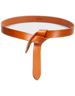 Lecce Leather Tie Belt