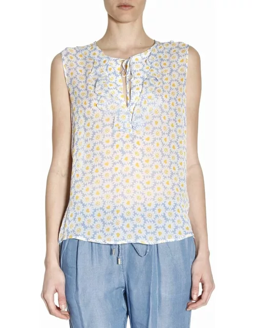 Top LOVE MOSCHINO Woman colour Gnawed Blue