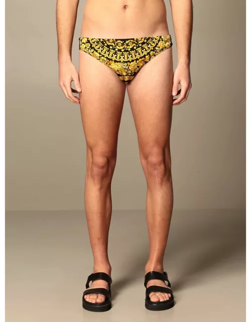 Versace swimsuit with baroque pattern