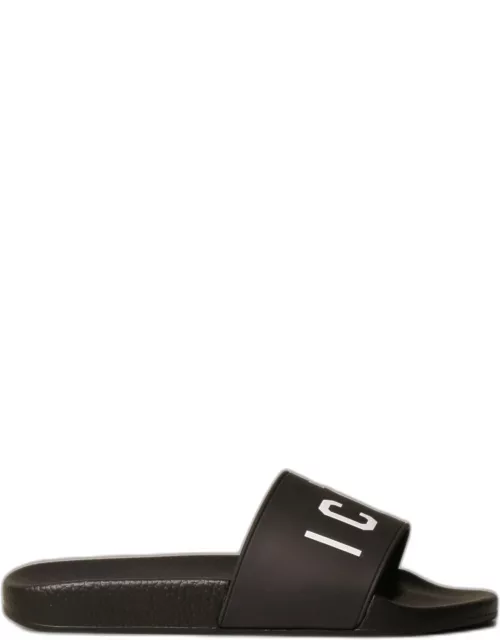 Dsquared2 rubber sandal with Icon print