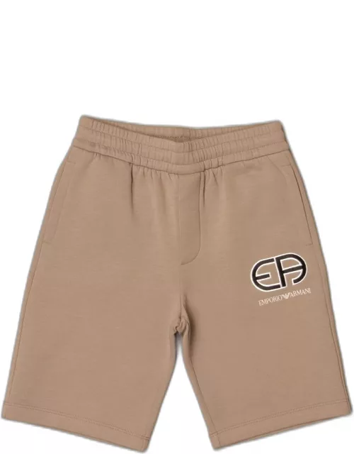 Emporio Armani jogging shorts in cotton with logo