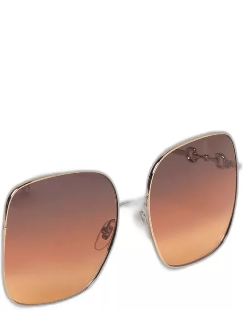 Gucci metal sunglasse