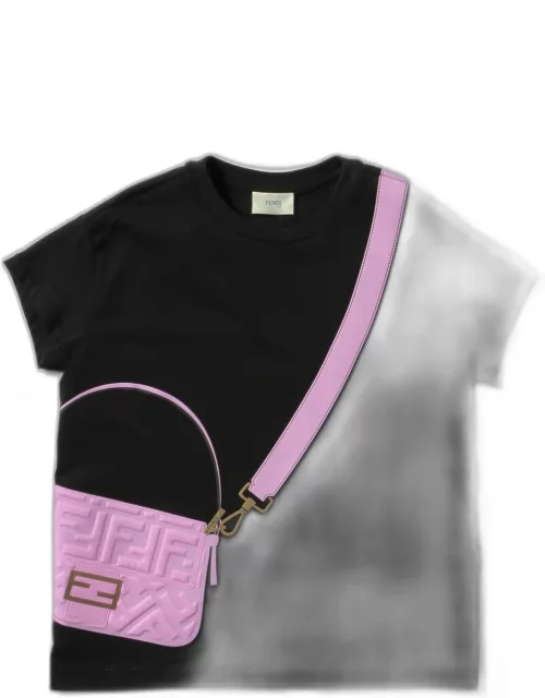 Fendi cotton T-shirt with Baguette Fendi print