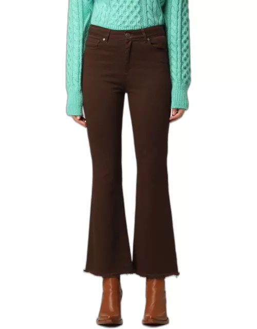Jeans FEDERICA TOSI Woman colour Brown