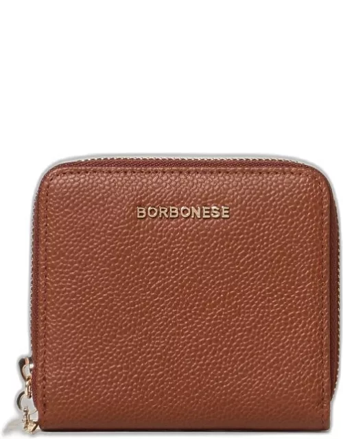 Wallet BORBONESE Woman colour Leather