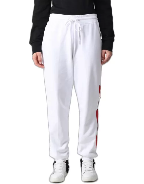 Trousers LOVE MOSCHINO Woman colour White