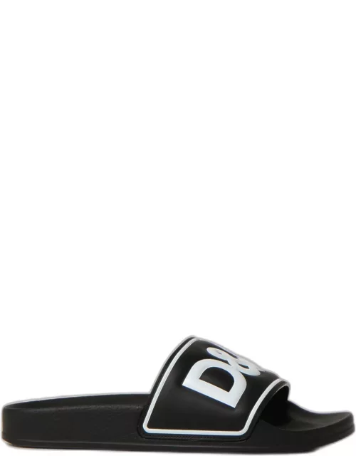 Dolce & Gabbana slide sandals with logo