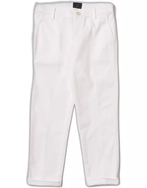Fay trousers in cotton poplin