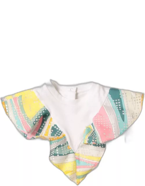 Emilio Pucci t-shirt with patterned rouche