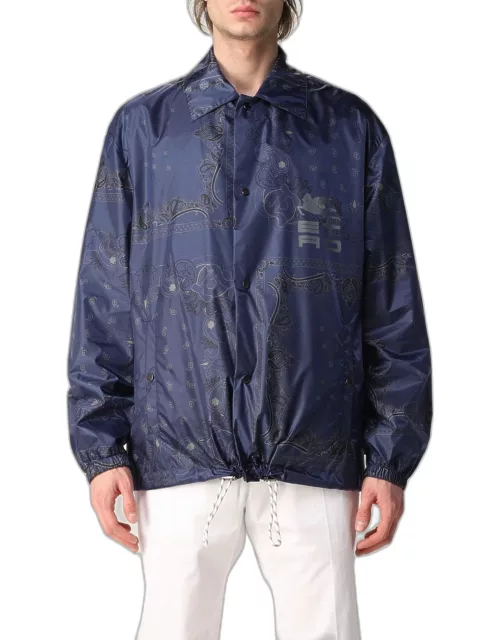 Etro Paisley nylon jacket with zipper