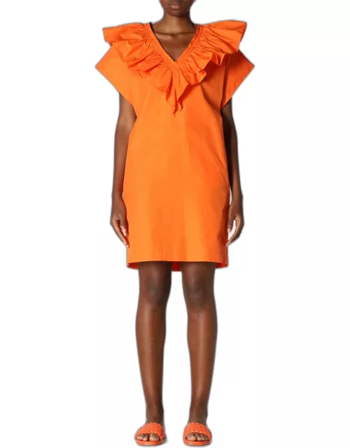 Dress TELA Woman colour Orange