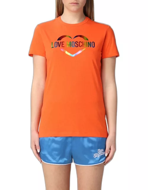 Love Moschino cotton t-shirt with logo