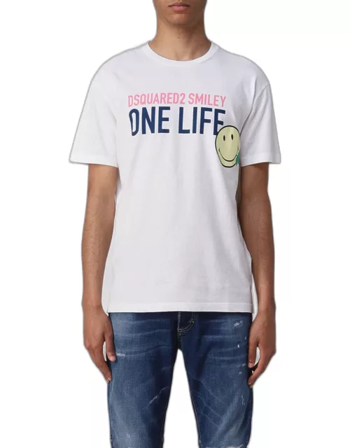 Dsquared2 One Life One Planet Smiley t-shirt with print