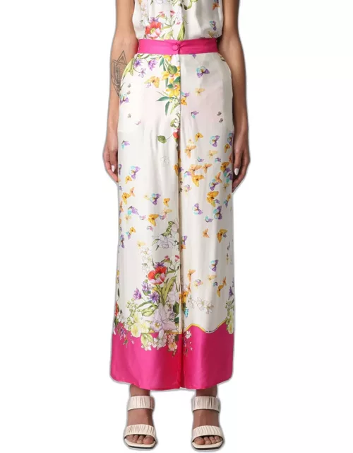 Trousers ANNA MOLINARI Woman colour Multicolor