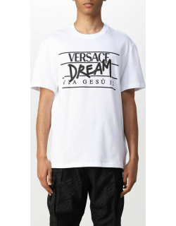 Versace cotton t-shirt with logo