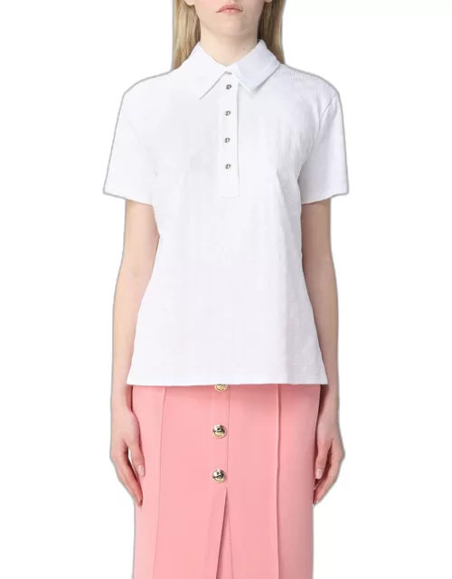 Polo Shirt ELISABETTA FRANCHI Woman colour White