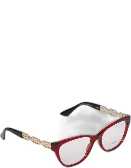 Versace eyeglasses in acetate and meta